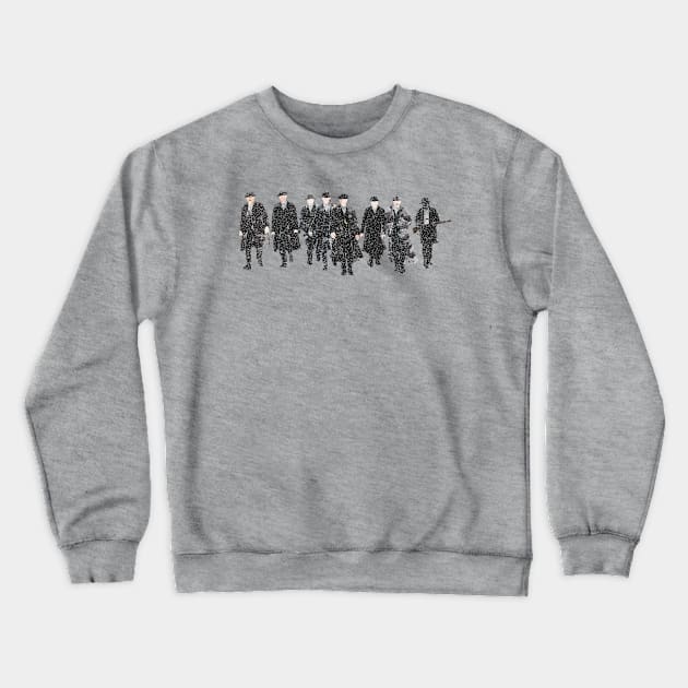 Peaky Blinders The Crew watercolour print Crewneck Sweatshirt by FisherCraft